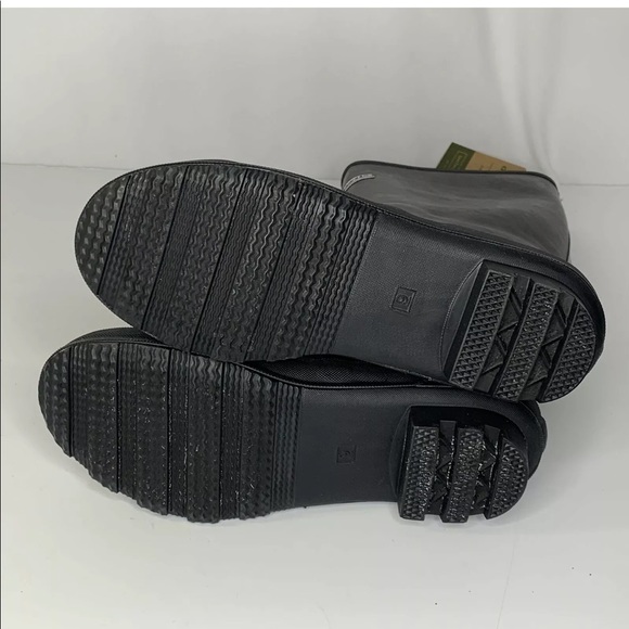 Smith and Hawken Tall Black Rubber Rain Boots - Picture 9 of 9